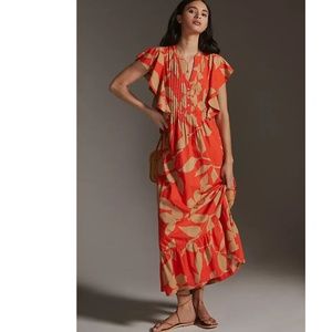 Anthropologie Cassandra Maxi Dress